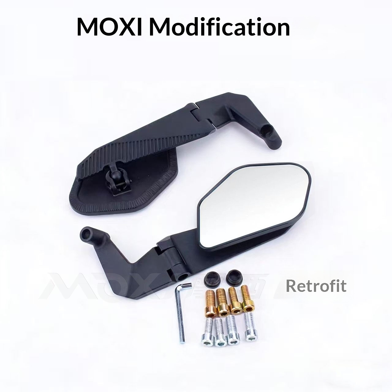 Best-selling Motorcycle, Scooter, Street Bike Modified Fixed-wing Foldable Rearview Mirror_voghion.com