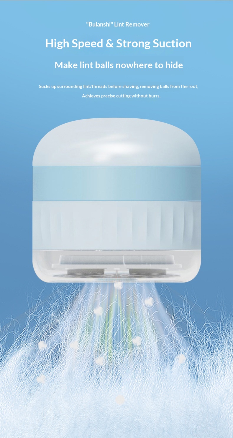 Electric Lint Remover For Clothes Portable Rechargeable Fabric Shaver_voghion.com