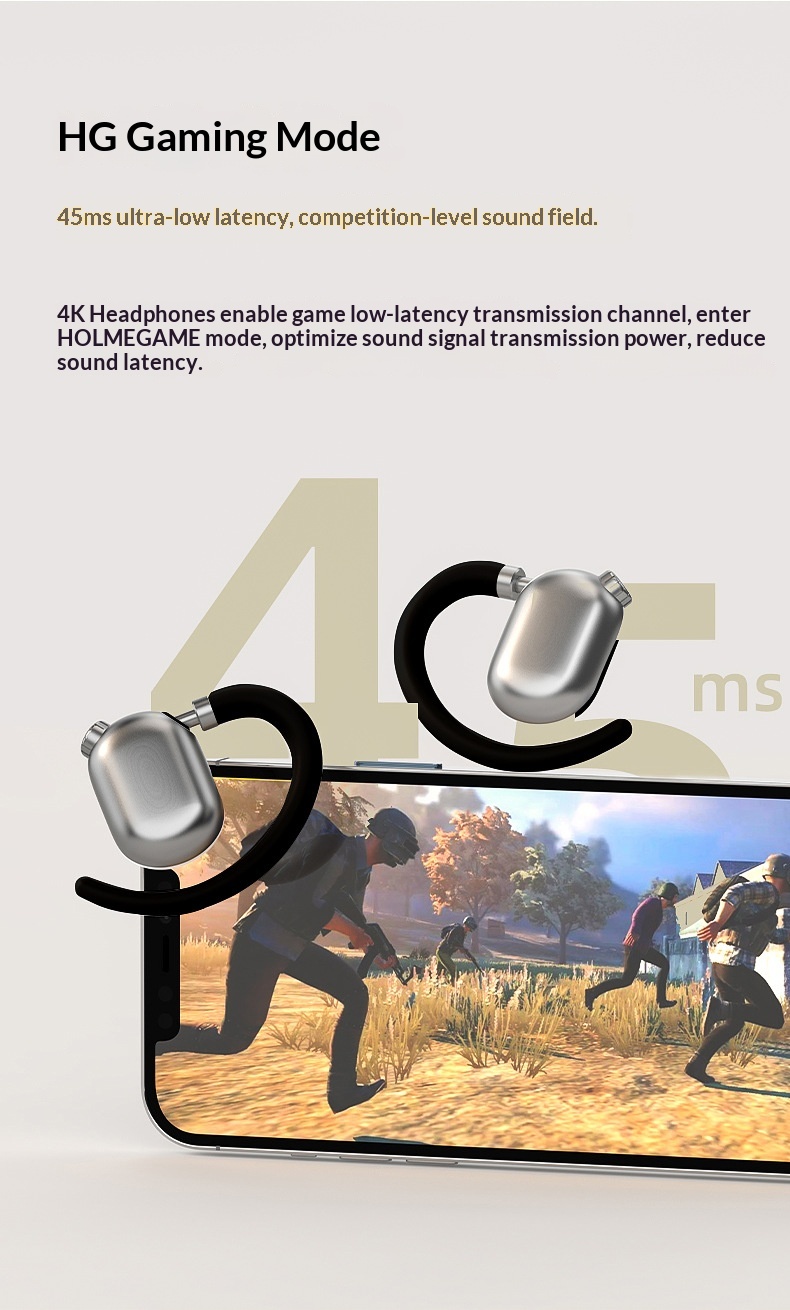 Smart Bluetooth Earphones With Voice Control & Noise Cancelling_voghion.com