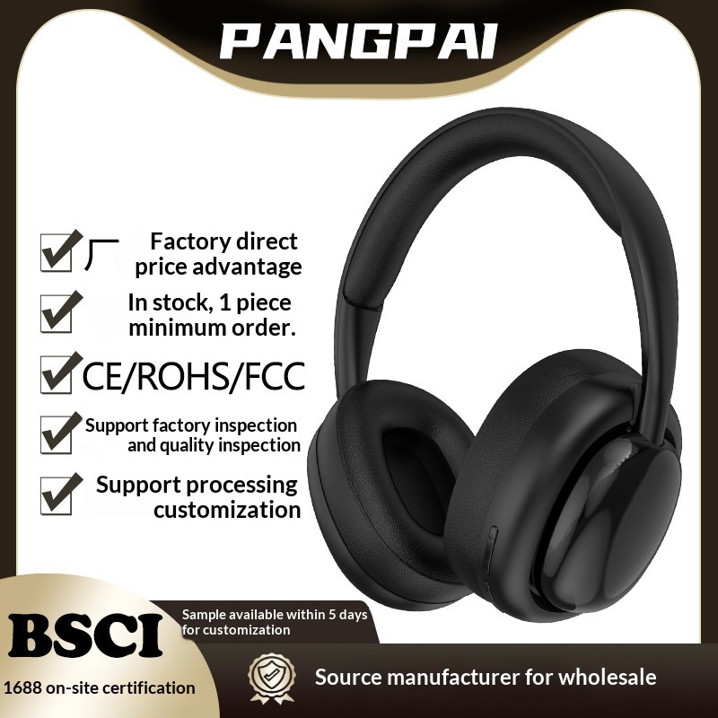Customized Cross-border Private Model P7236 Wireless Over-ear Bluetooth Headphones With Full-coverage Earcups, Stereo_voghion.com