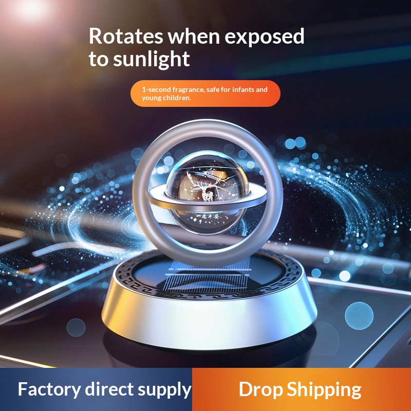 Aromatherapie Ornament Hoogwaardig Nieuw Model 2025 Dashboard Zonneparfum Auto-accessoires Speciaal voor Heren_voghion.com