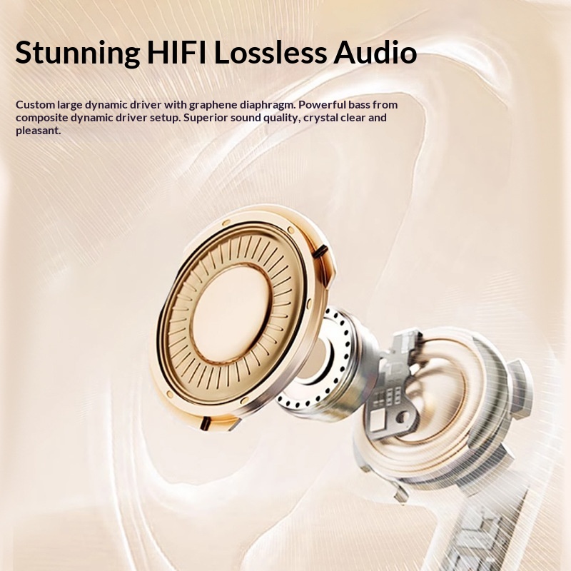 Huaqiangbei 2025 New Model True Wireless Semi-In-Ear Bluetooth Earphones Open-Ear Sports Noise Reduction_voghion.com