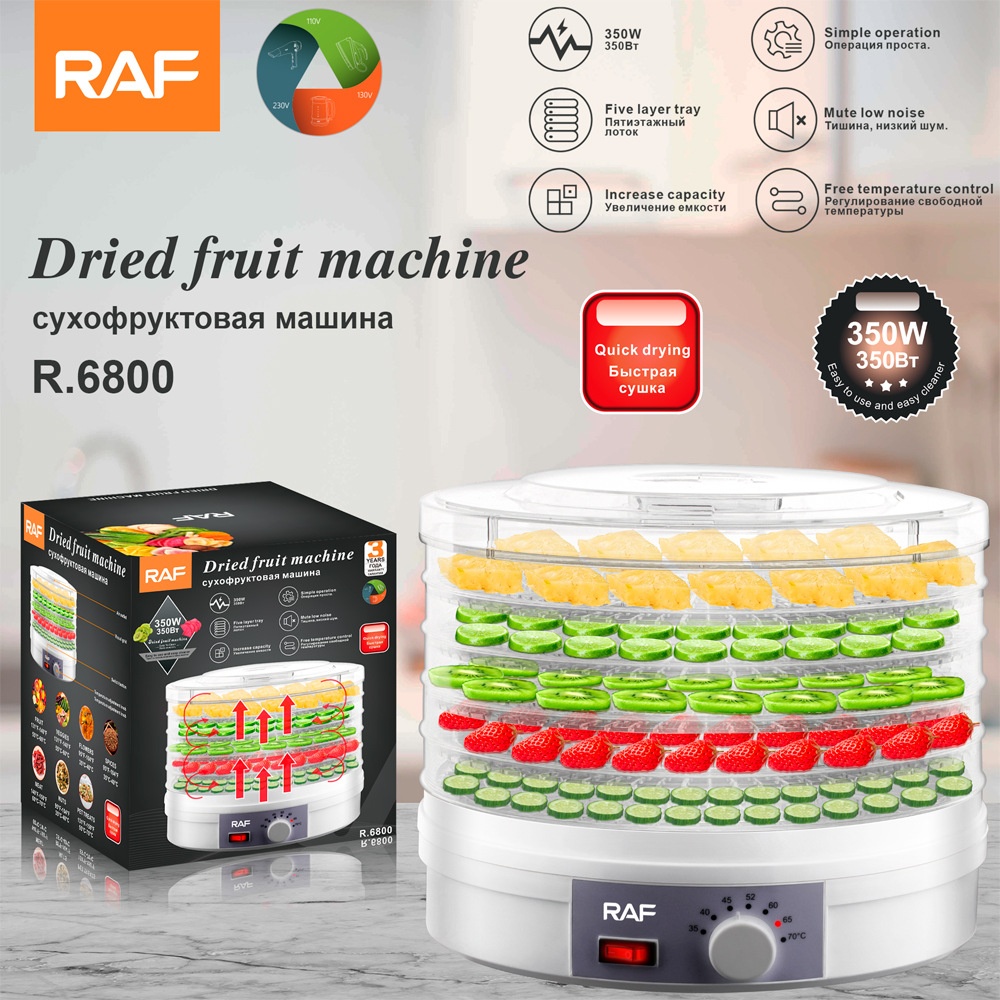 RAF European Standard Fruit And Vegetable Drying Machine, Household Food Dehydrator, Resin Dryer_voghion.com