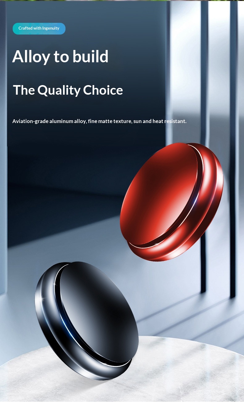 Ufo formad billuftfräschare med metallbas och doft_voghion.com