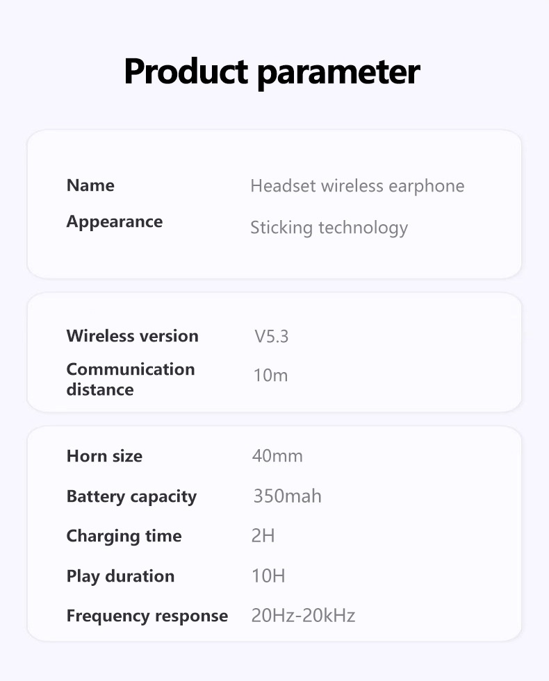 Bluetooth Headphones Wireless Over Ear With Deep Bass And Battery_voghion.com