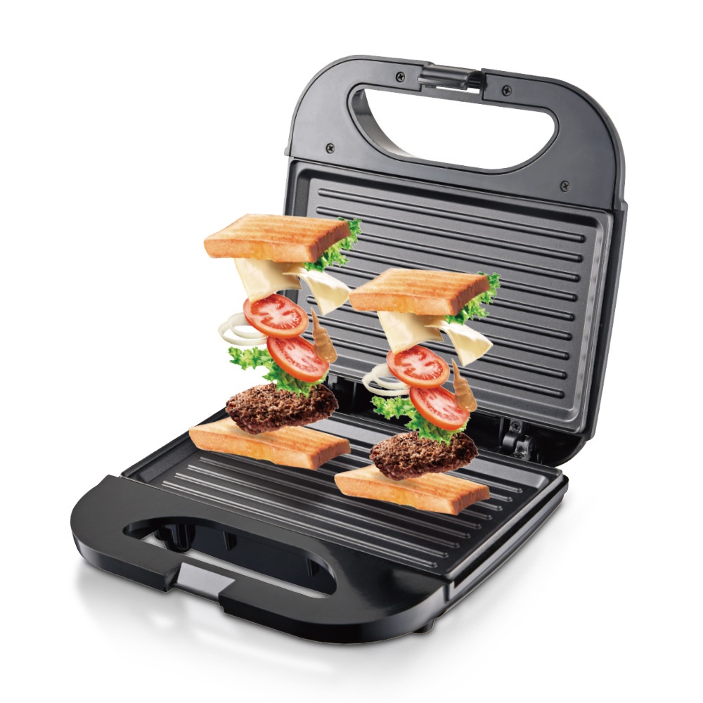Home Sandwich Breakfast Double-Sided Toast Bread Multifunctional Light Food Waffle Maker_voghion.com