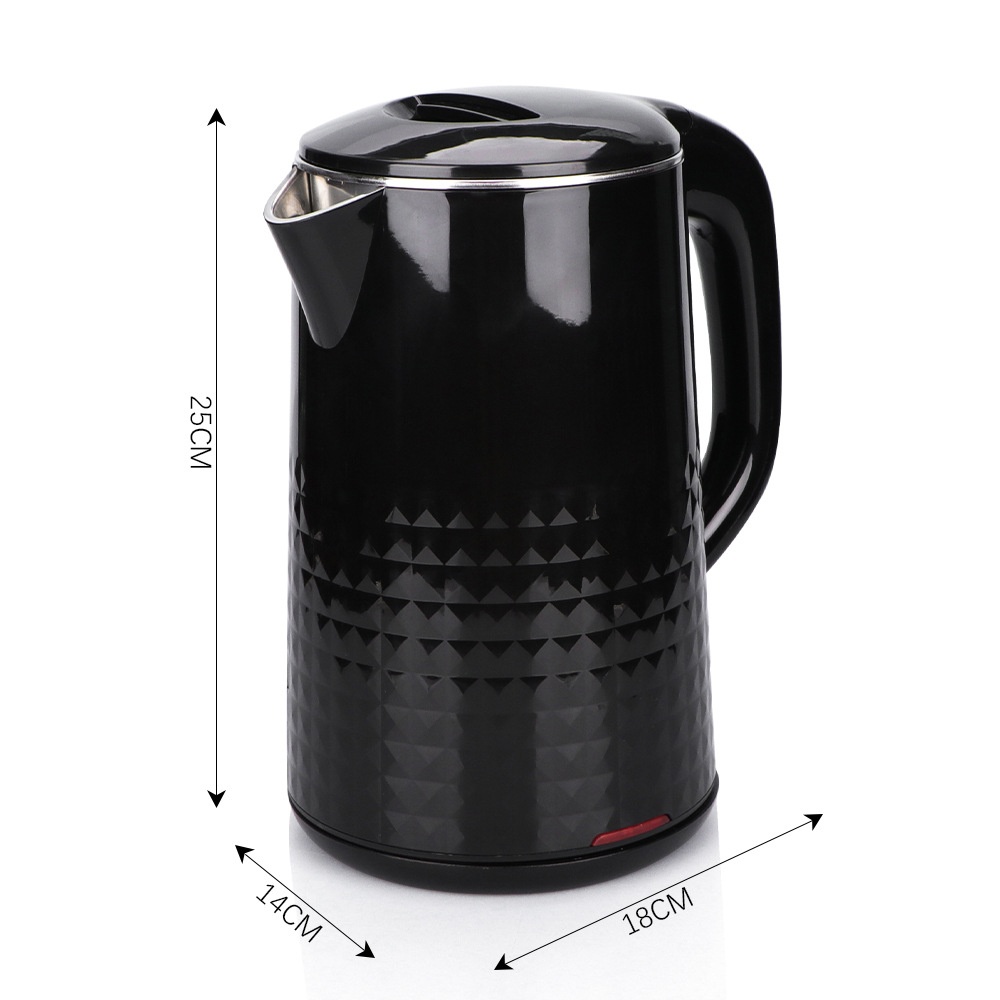Bollitore elettrico RAF per uso domestico, spegnimento automatico, riscaldamento rapido, antiscottatura, grande capacità 2,5 litri_voghion.com