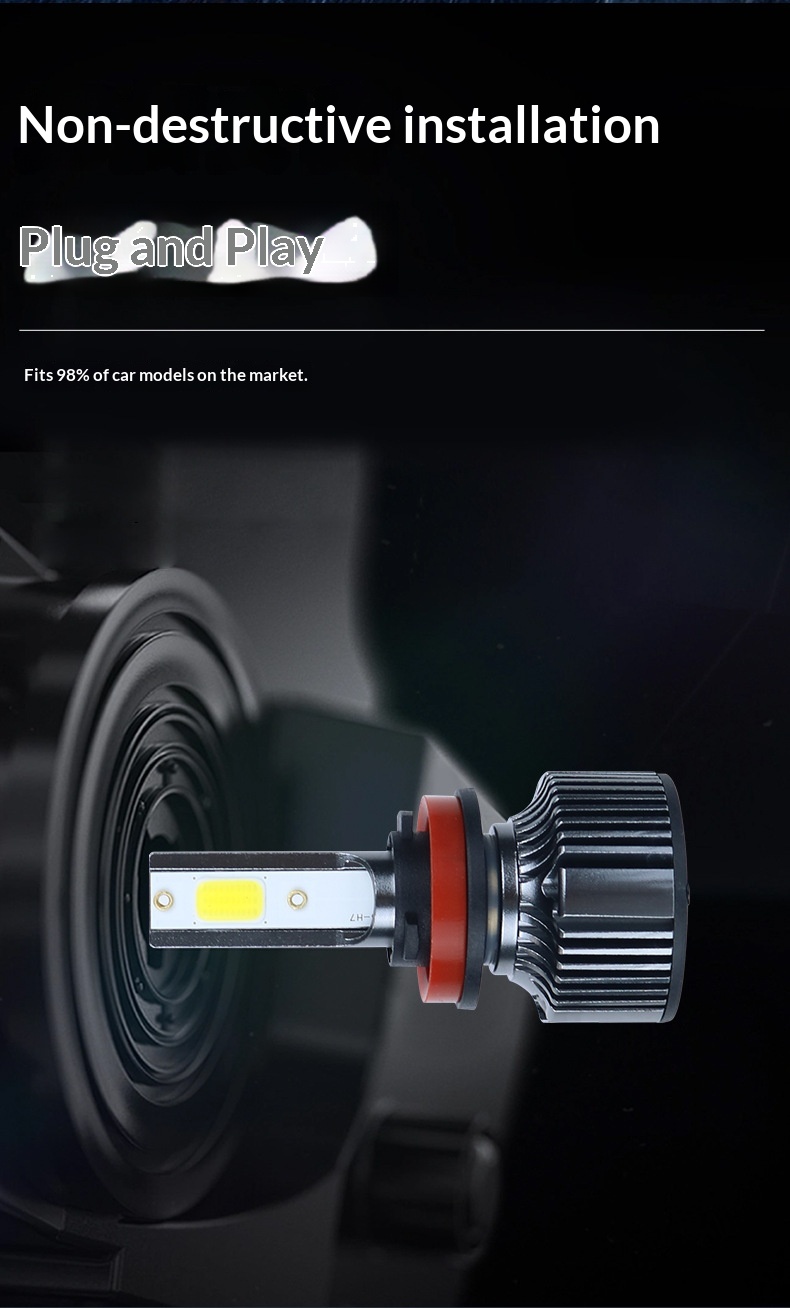 Cob Led Scheinwerfer Für Autos Mit Fern- Und Abblendlicht_voghion.com