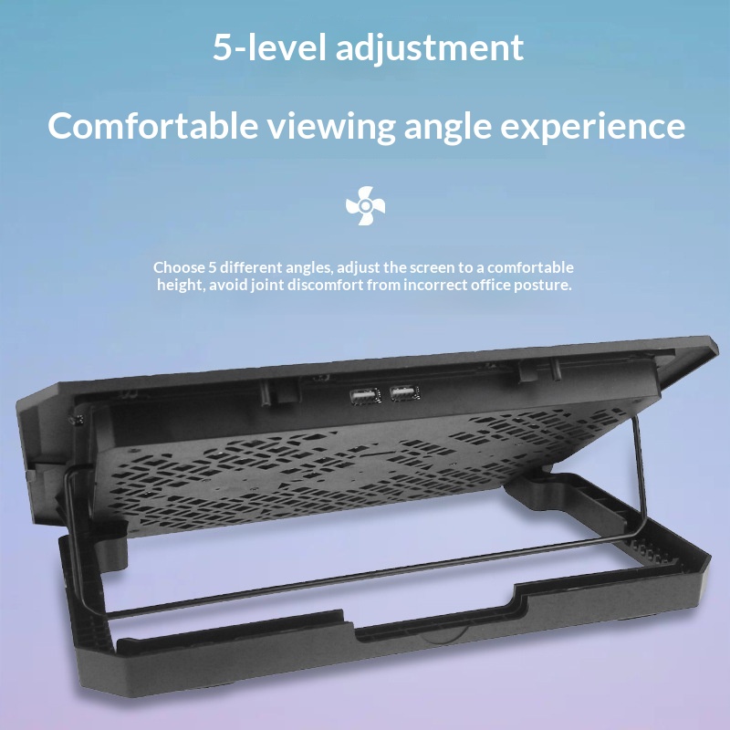 Cross-border X3 Cooler Silent Wind Cooling Stand Laptop Holder Wholesale_voghion.com