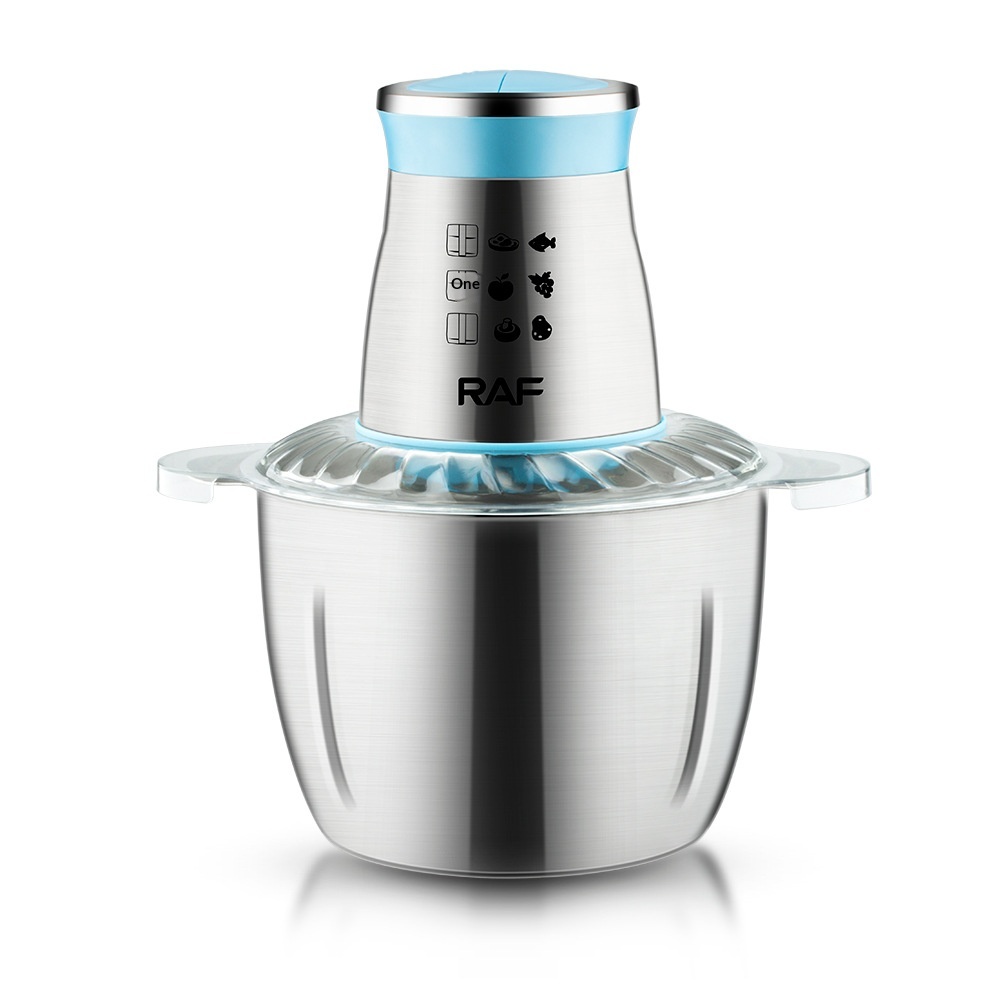 Electric Meat Grinder 3l Stainless Steel Food Processor_voghion.com