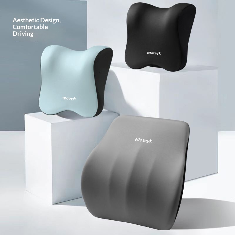 for Seat Backrest Car Cushion Driving Support Waist Lumbar Pillow_voghion.com