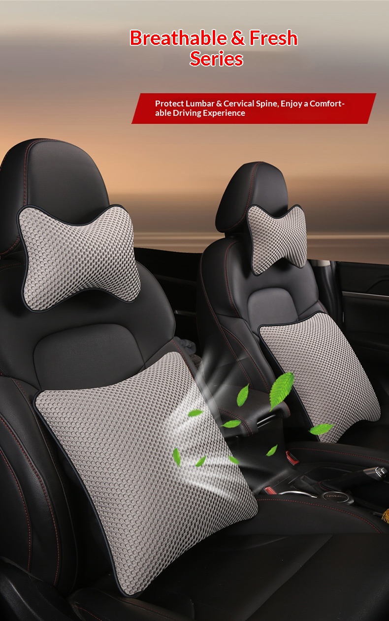 Nackenstützkissen fürs Auto, 3D-Leder, Ganzjahresmodell, Universal_voghion.com