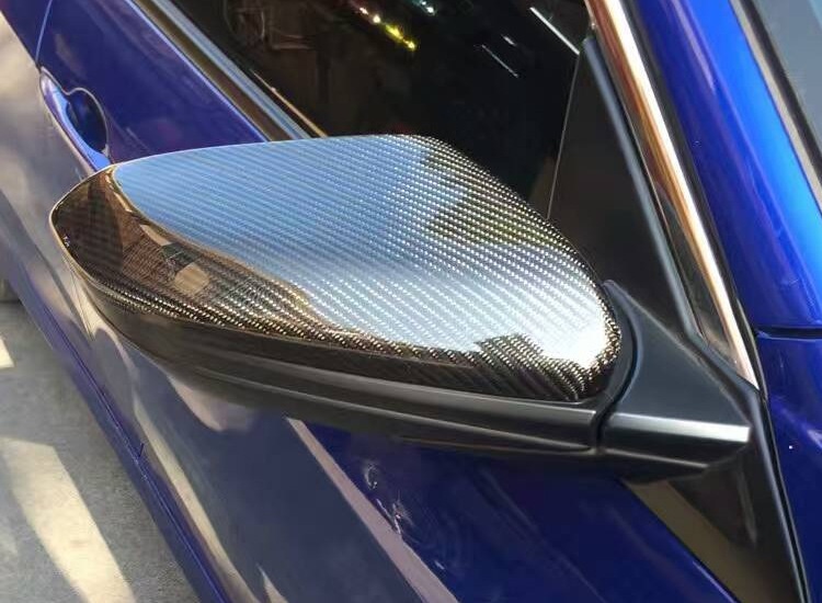 Carbon Fibre Rearview Mirror Covers For Honda Civic 10th Gen_voghion.com