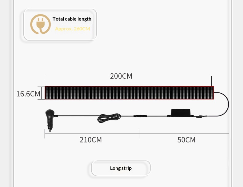 Bestseller Devil's Eye Car Smart Soft Screen Multi-Mode Expression Display LED Advertising Light_voghion.com