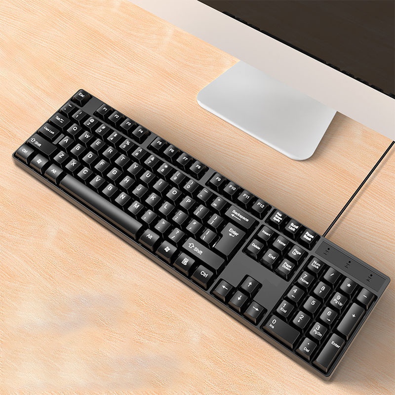 USB Wired Single Laptop And Desktop Computers, Portable External Keyboard For Business Office, Factory Direct Sale_voghion.com