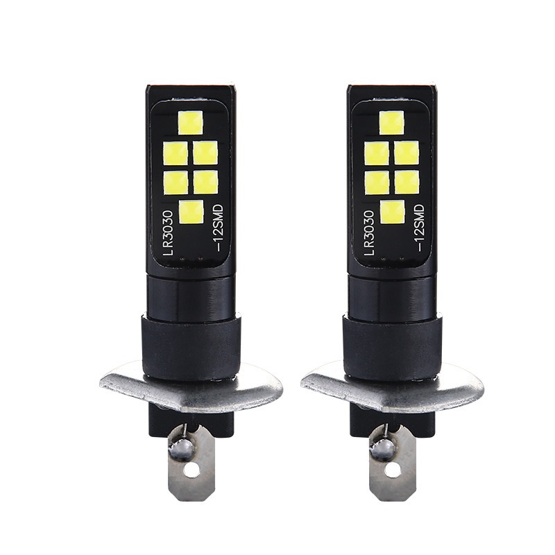 Exclusieve grensoverschrijdende levering van heldere auto-mistlampen H8/H11H7 H4 3030 12-lichts decoder stroboscoop LED anti-condens_voghion.com