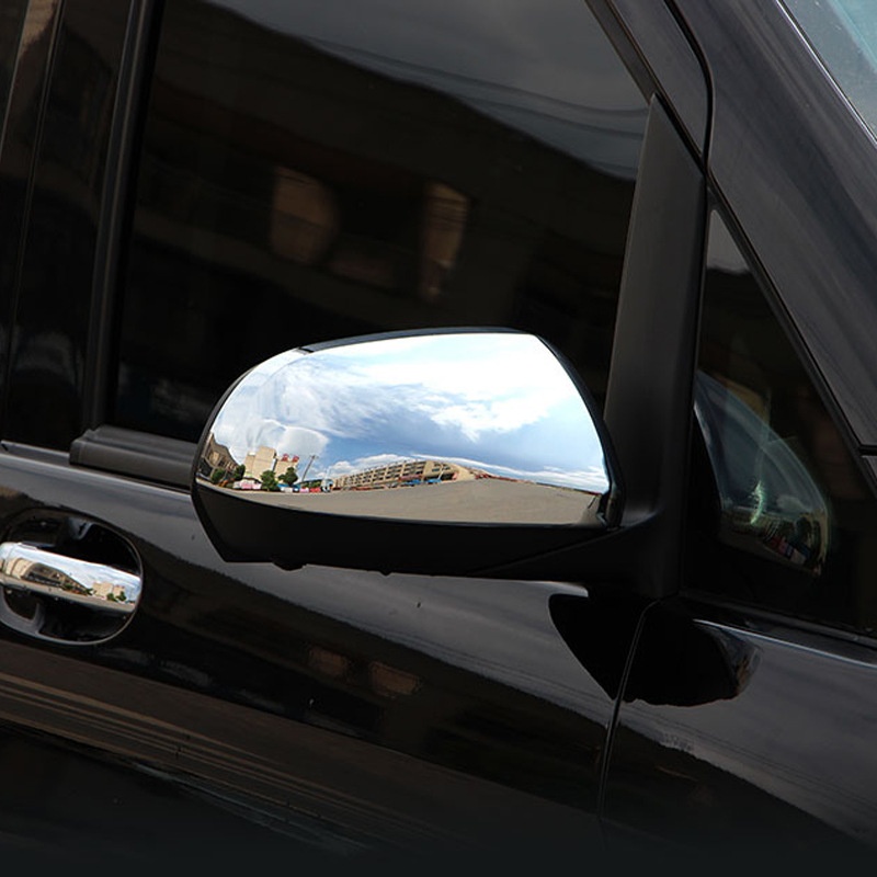 Capa de espelho retrovisor adequada para Mercedes-Benz Classe V 16-24 (novo modelo), capa protetora anticolisão dedicada para espelho de ré._voghion.com