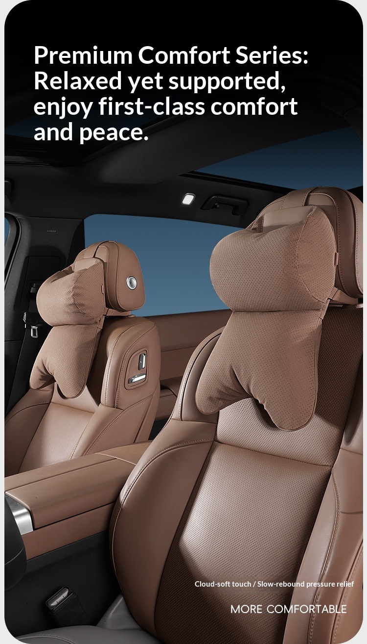 Car Neck Support Pillow For Driving Comfort And Ergonomic Relief_voghion.com