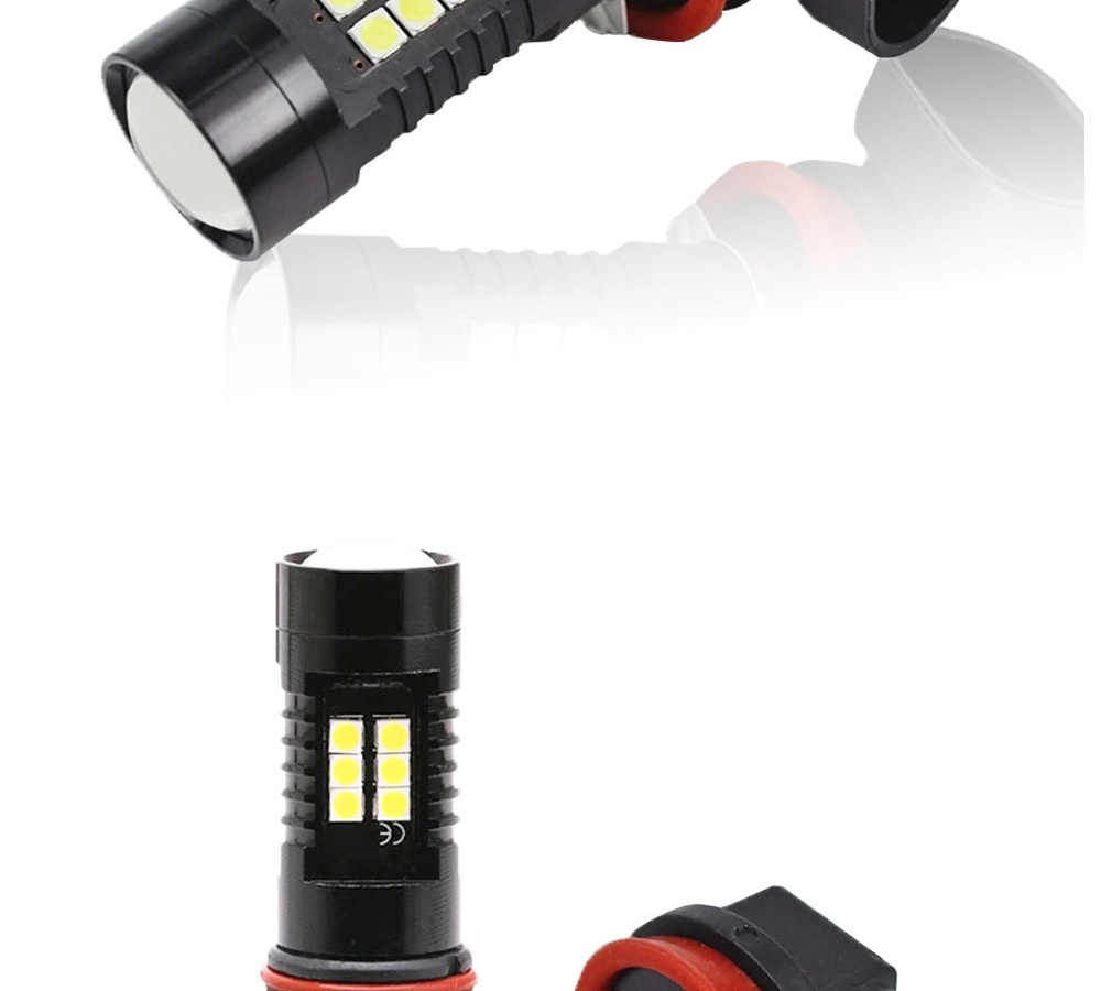 Grensoverschrijdende LED-mistlamp met hoge helderheid H8/H11 3030 21SMD-decoder 9006 9005_voghion.com