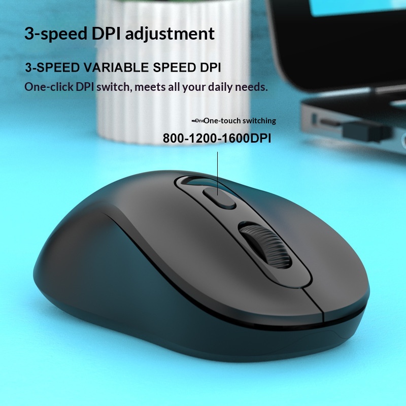 W300 Wireless 2.4G Bluetooth Multi-Mode Business Laptop Tablet Office Mouse Manufacturer_voghion.com