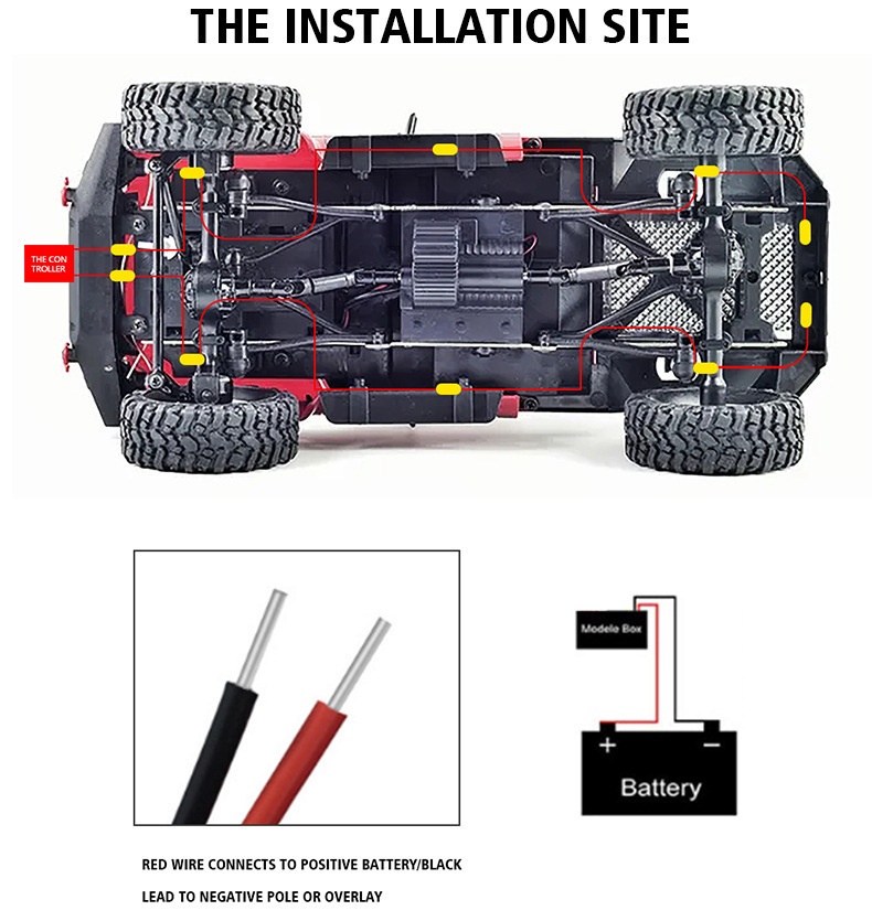 Cross-border Popular Car LED Bluetooth APP Wireless Control Ambient , Off-road Pickup Truck Underbody Modification_voghion.com