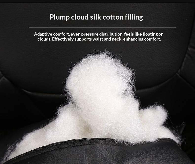 Nackenstützkissen fürs Auto, 3D-Leder, Ganzjahresmodell, Universal_voghion.com