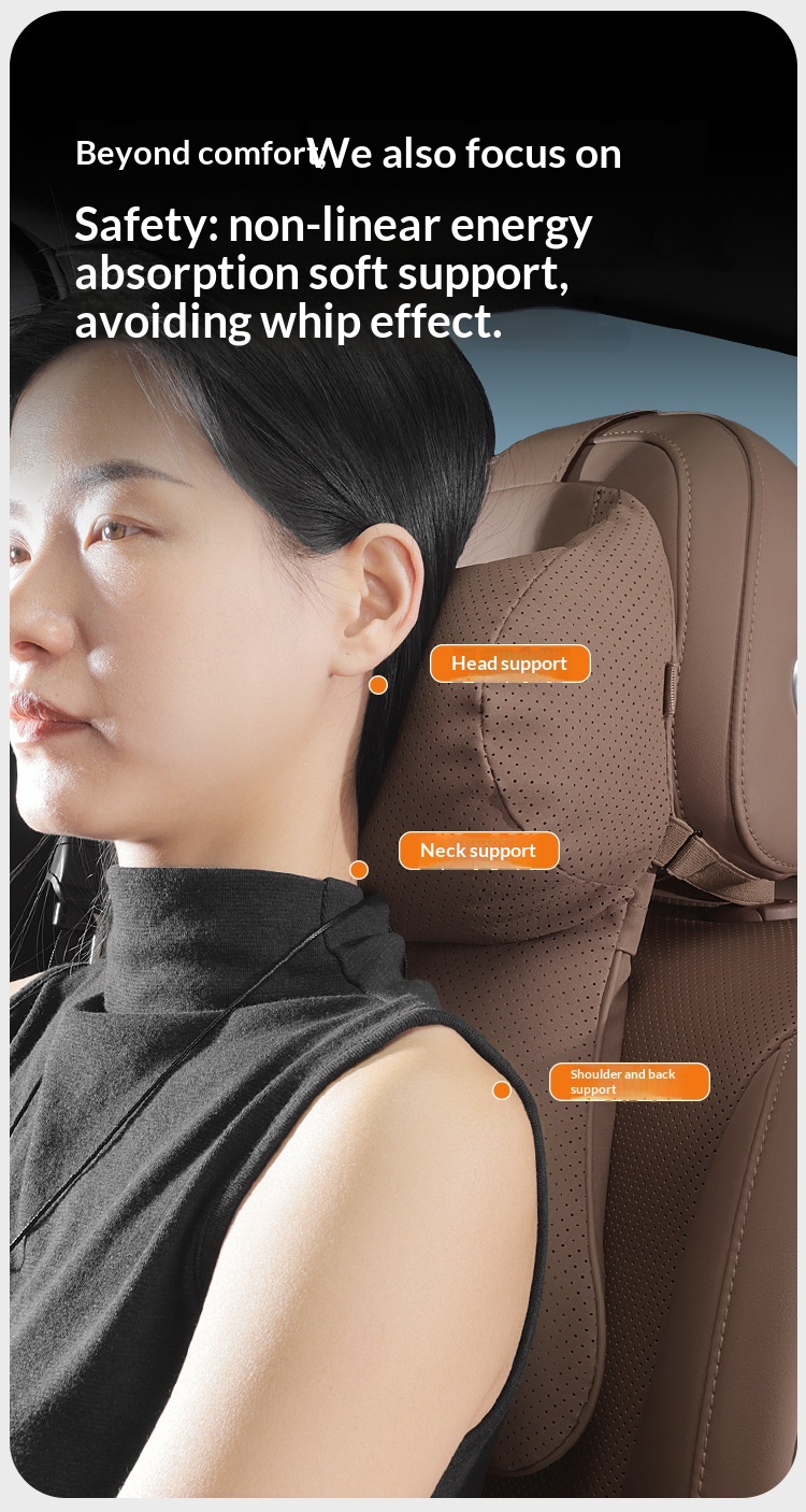 Car Neck Support Pillow For Driving Comfort And Ergonomic Relief_voghion.com
