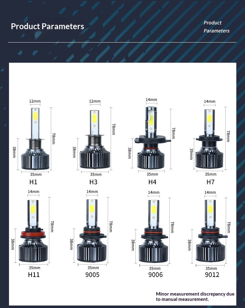 Cob Led Scheinwerfer Für Autos Mit Fern- Und Abblendlicht_voghion.com