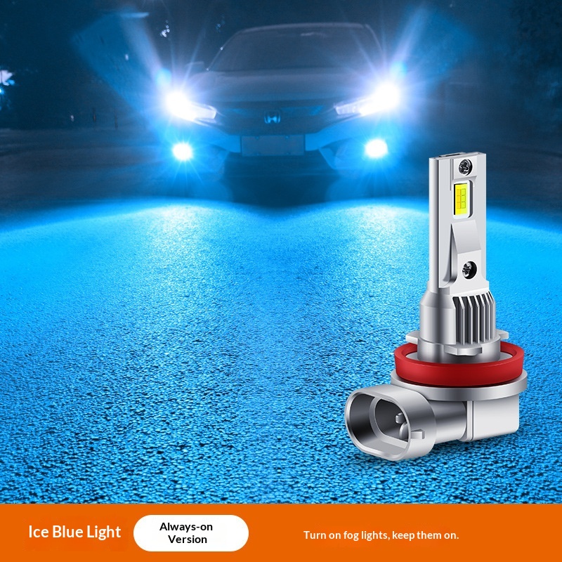 Faro fendinebbia anteriore a LED per auto, stile a punta, bicolore, H11 H8 9005 9006 H7, di grande successo commerciale._voghion.com