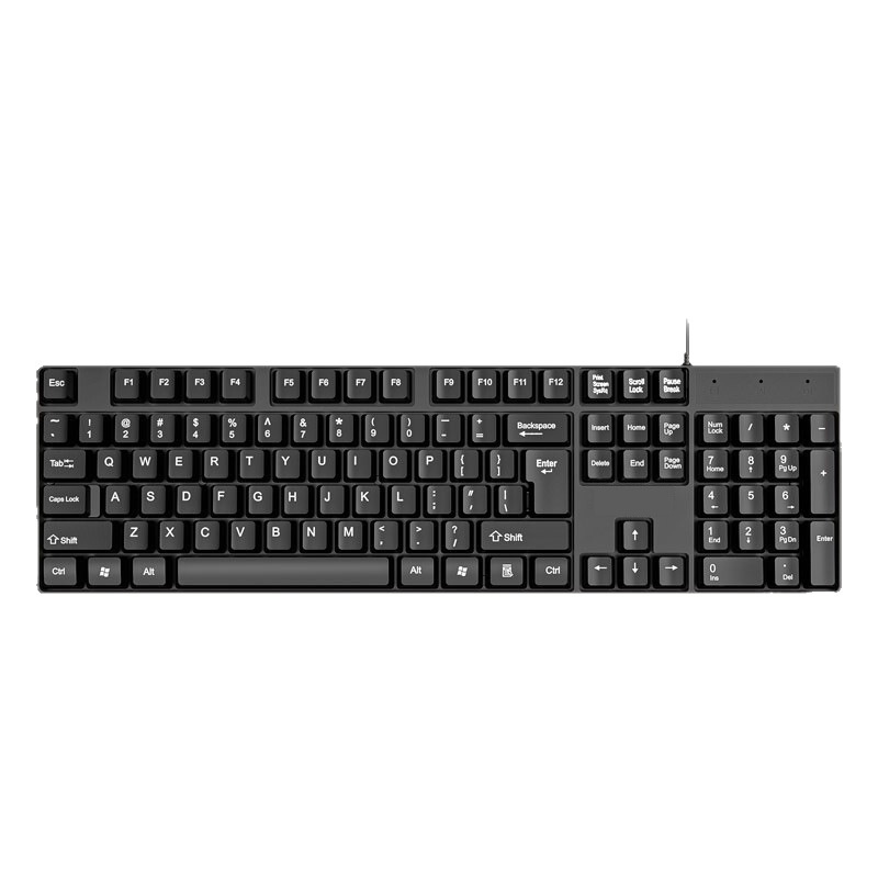 USB Wired Single Laptop And Desktop Computers, Portable External Keyboard For Business Office, Factory Direct Sale_voghion.com