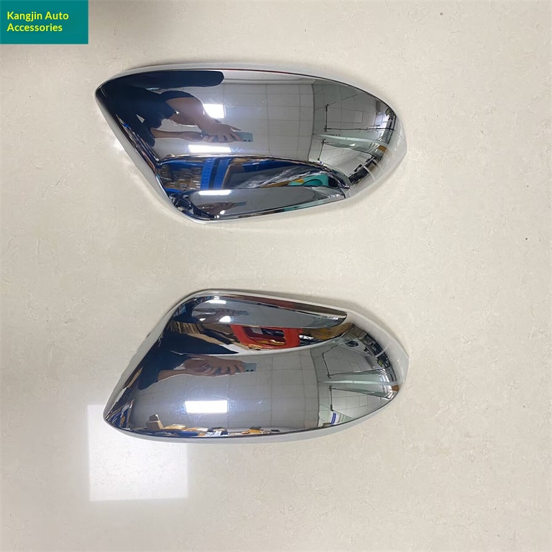 Capa para espelho retrovisor Toyota, em ABS com padrão de fibra de carbono, compatível com Corolla 2019+._voghion.com
