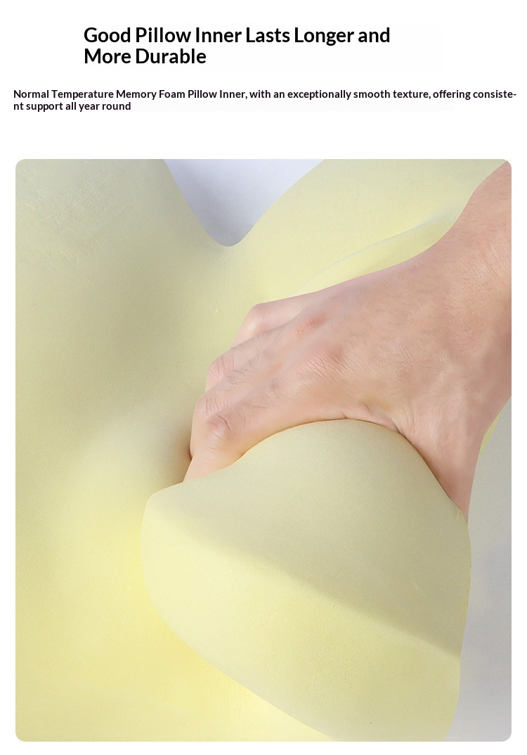 Dropshipping Headrest Use Car Neck Pillow Memory Foam Seat Cushion_voghion.com