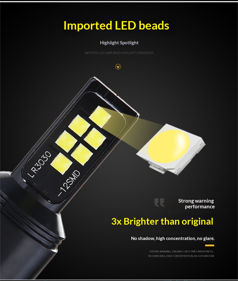 Hoge helderheid led mistlamp voor auto met decoder en stroboscoop_voghion.com
