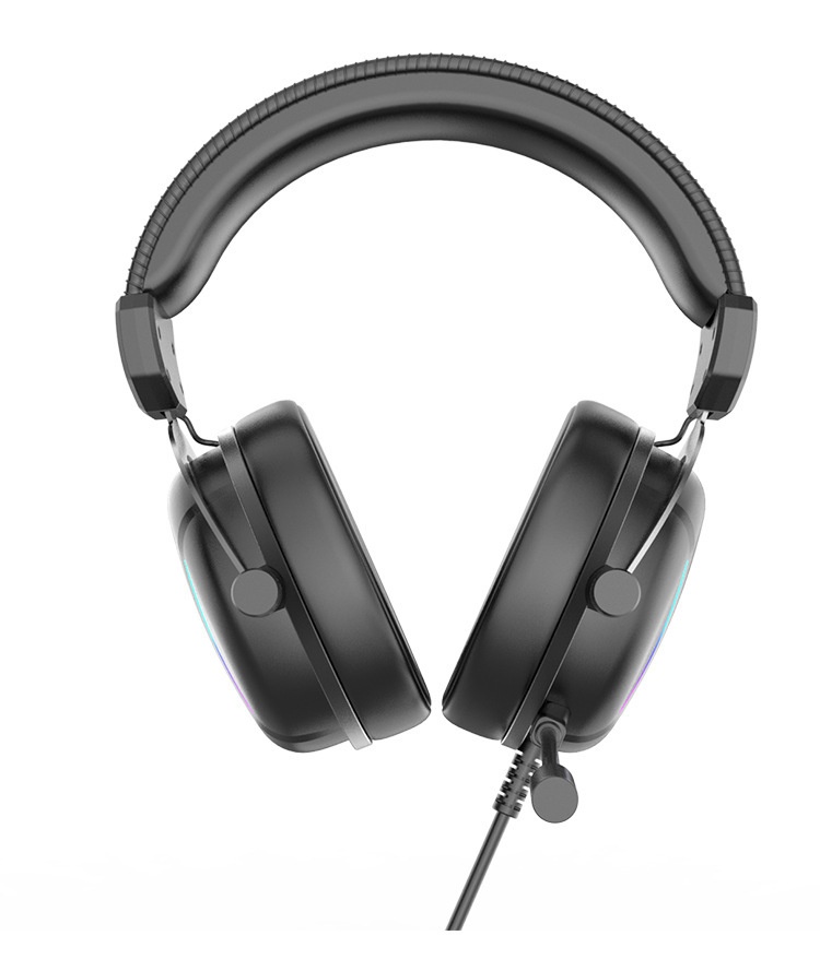 Cuffie da gioco cablate per computer, compatibili con PUBG Mobile e laptop, audio 7.1 universale con microfono._voghion.com