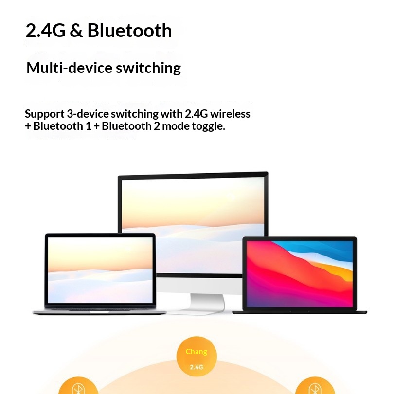 AI Intelligent Voice Bluetooth Wireless Mouse Deepseek For Writing, Form Generation, Smart PPT Creation, Rechargeable_voghion.com
