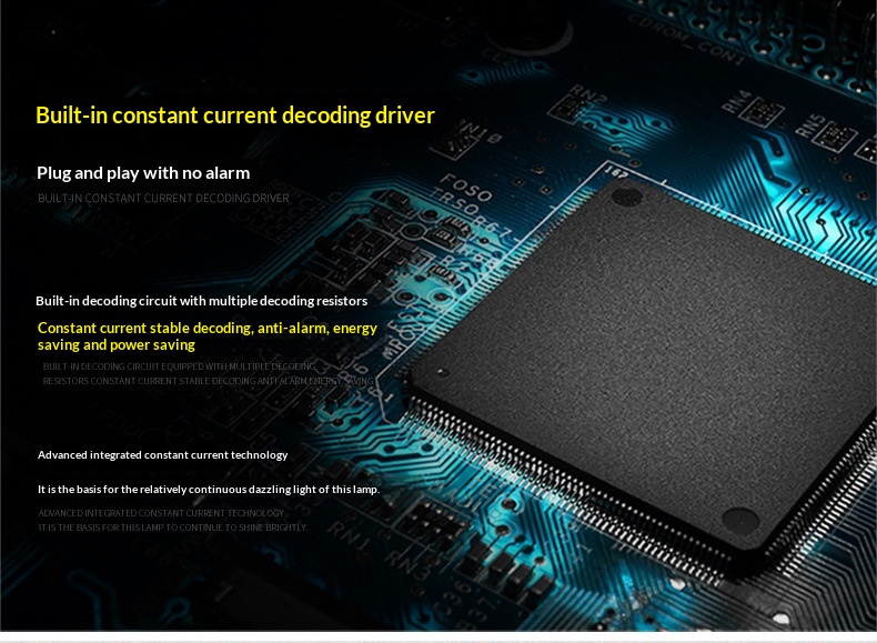 Hoge helderheid led mistlamp voor auto met decoder en stroboscoop_voghion.com
