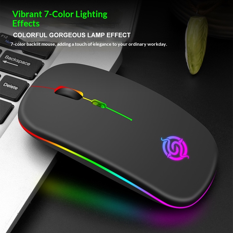 Cross-border Viper BM110 Wireless Charging Gaming For Desktop And Laptop, Office Use, Illuminated Silent Mouse_voghion.com