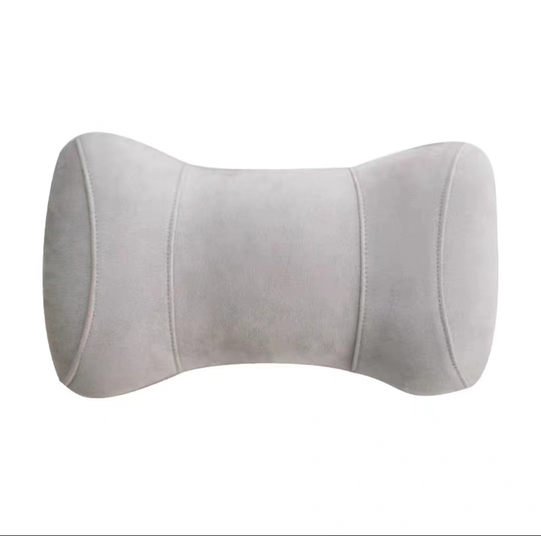 Almofada de espuma viscoelástica para apoio cervical, ideal para carro, assento e para dormir. Personalizável._voghion.com