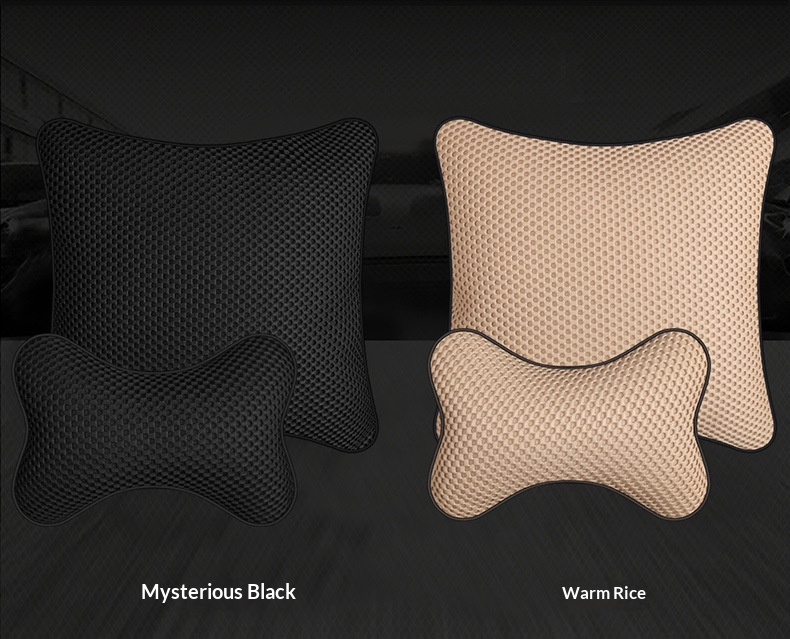 Nackenstützkissen fürs Auto, 3D-Leder, Ganzjahresmodell, Universal_voghion.com