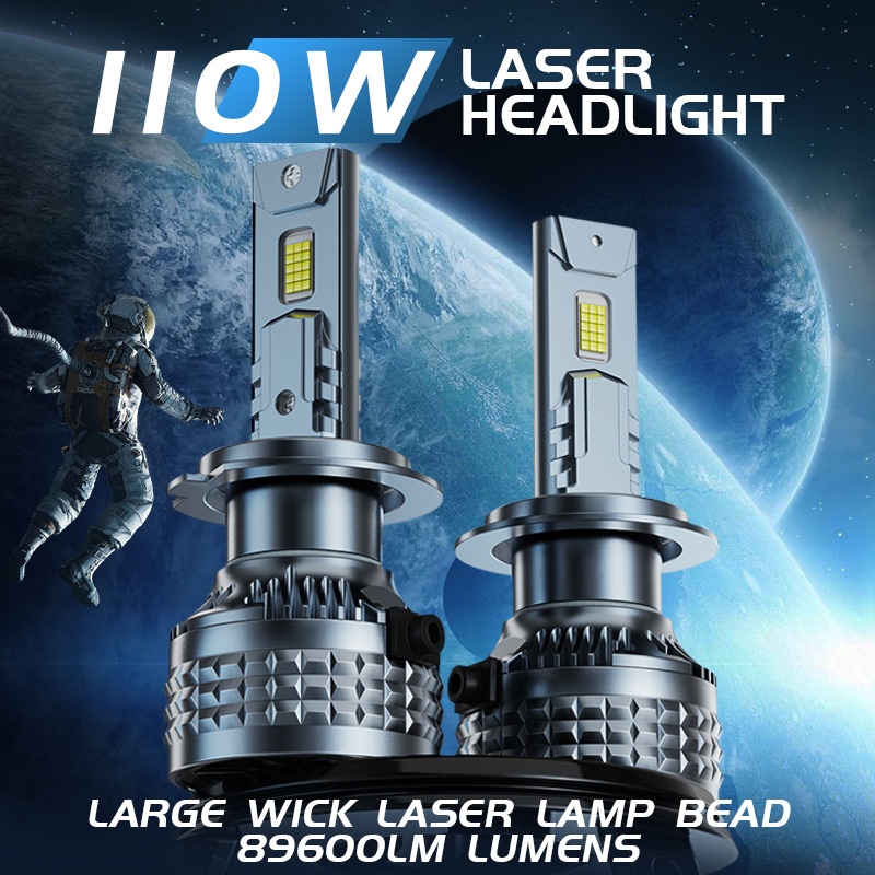 Cross-border 30-Core Laser H7 H4 LED Headlight 6000K Car Light_voghion.com