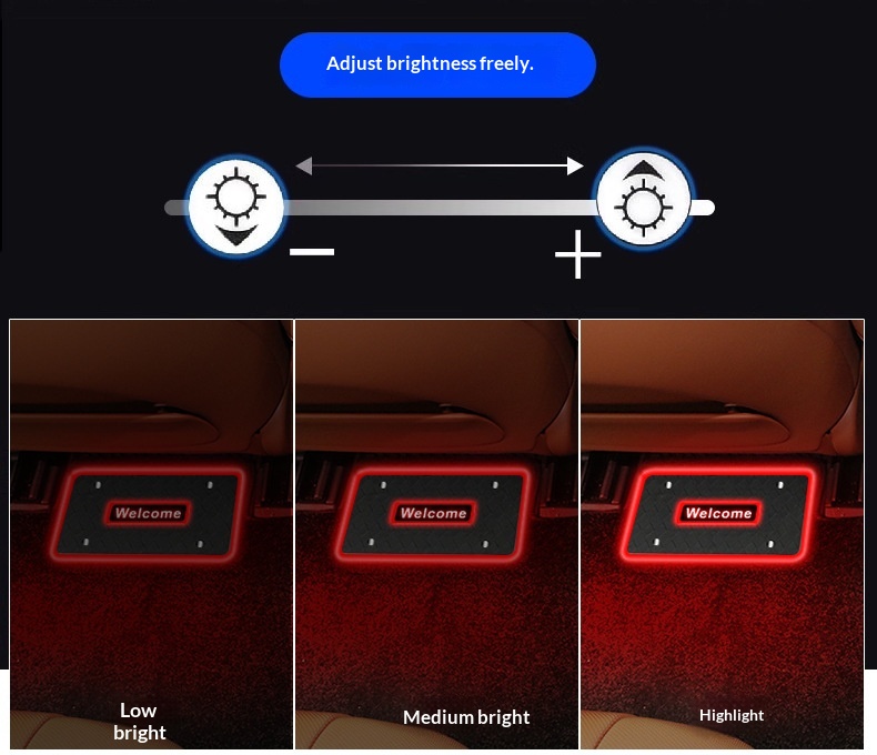 Led ambientebelysning til bil med lydstyring_voghion.com