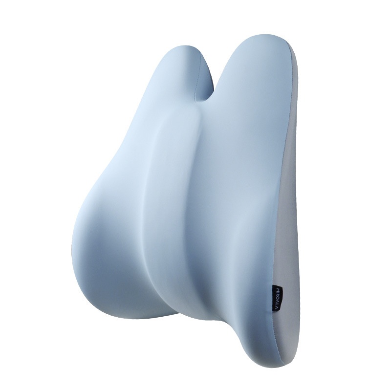 Adjustable Support Memory Foam Lumbar Pillow Office Car Seat Cushion Long Sitting Artifact_voghion.com