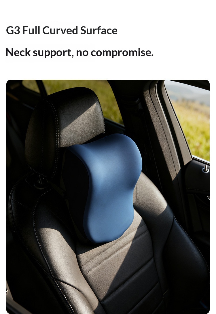 Dropshipping Headrest Use Car Neck Pillow Memory Foam Seat Cushion_voghion.com