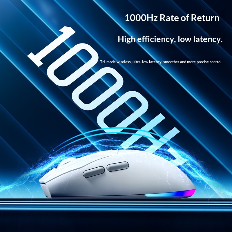 SOREX X2 Wireless Tri-Mode Mouse Bluetooth Wired RGB Gaming Office Desktop Laptop_voghion.com