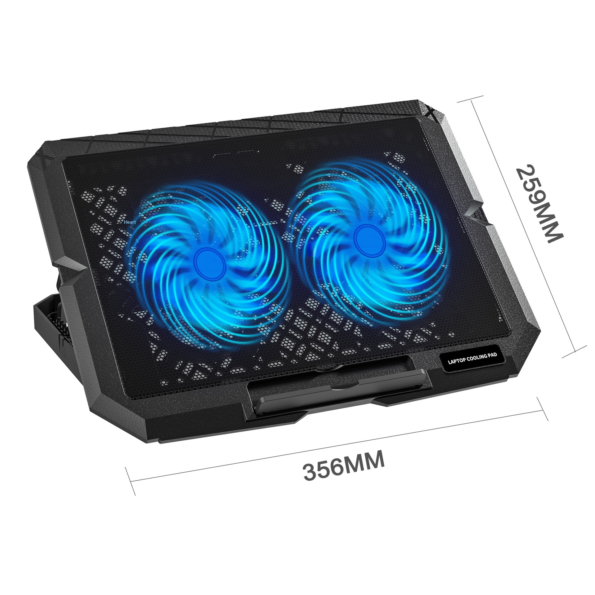 Cross-border X3 Cooler Silent Wind Cooling Stand Laptop Holder Wholesale_voghion.com