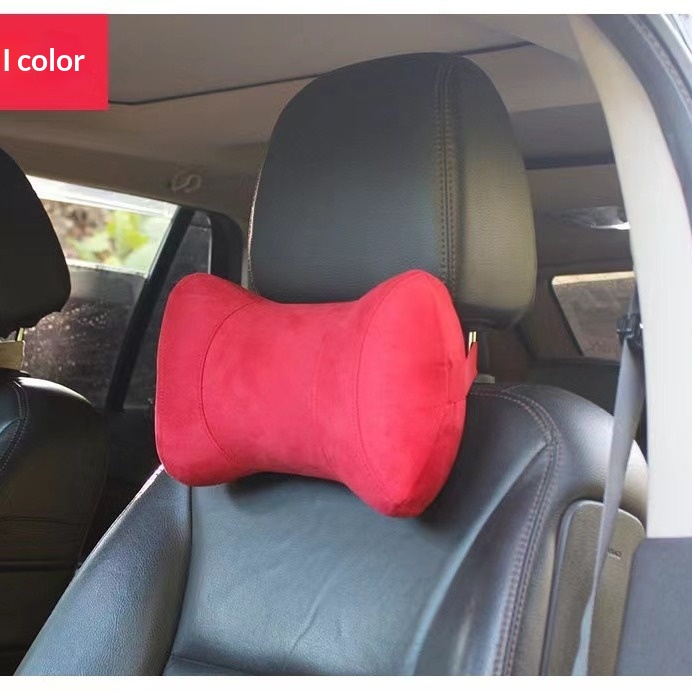 Almofada de espuma viscoelástica para apoio cervical, ideal para carro, assento e para dormir. Personalizável._voghion.com