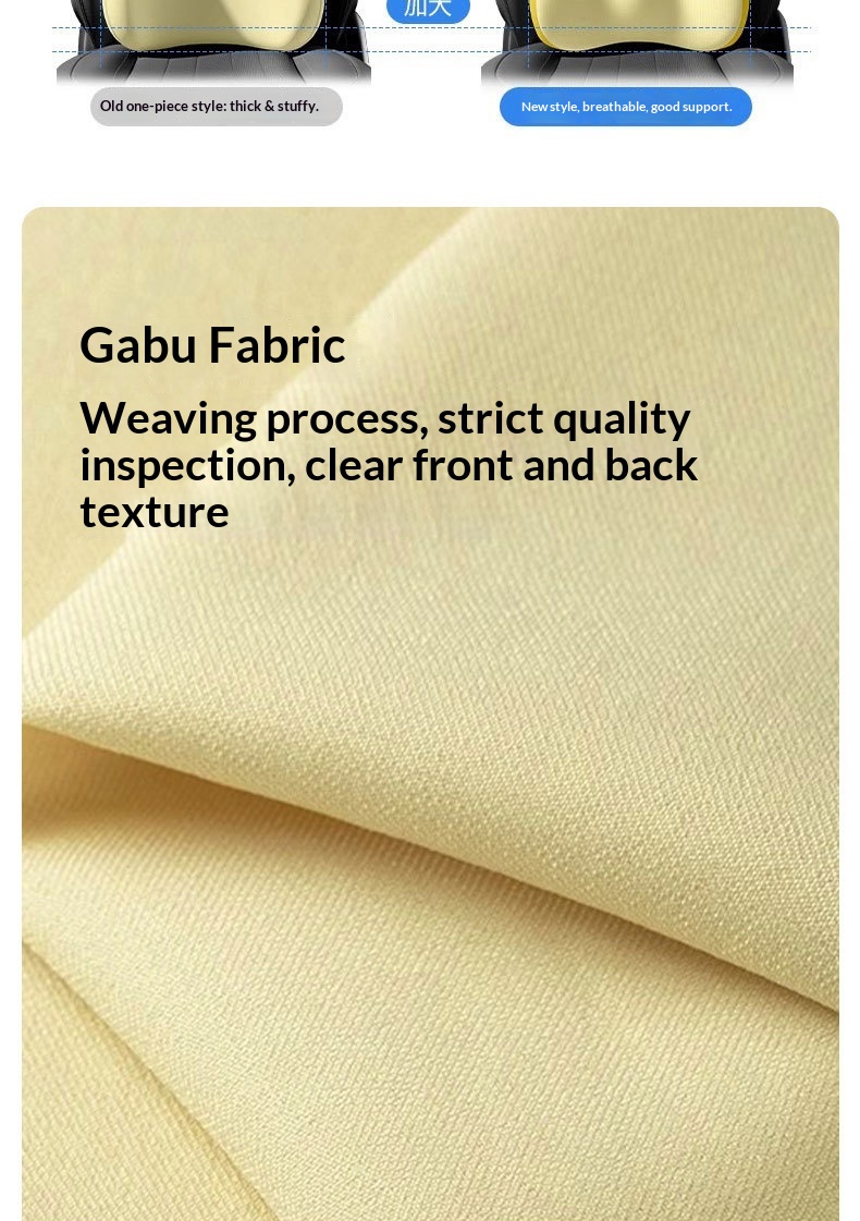 Headrest And Lumbar Support Set For Car Comfortable Neck Pillow_voghion.com