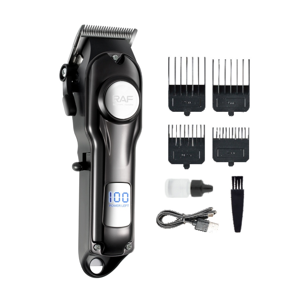 RAF Cross-Border New Multi-Function Hair Trimmer Haircut Set Electric Clipper USB Interface_voghion.com