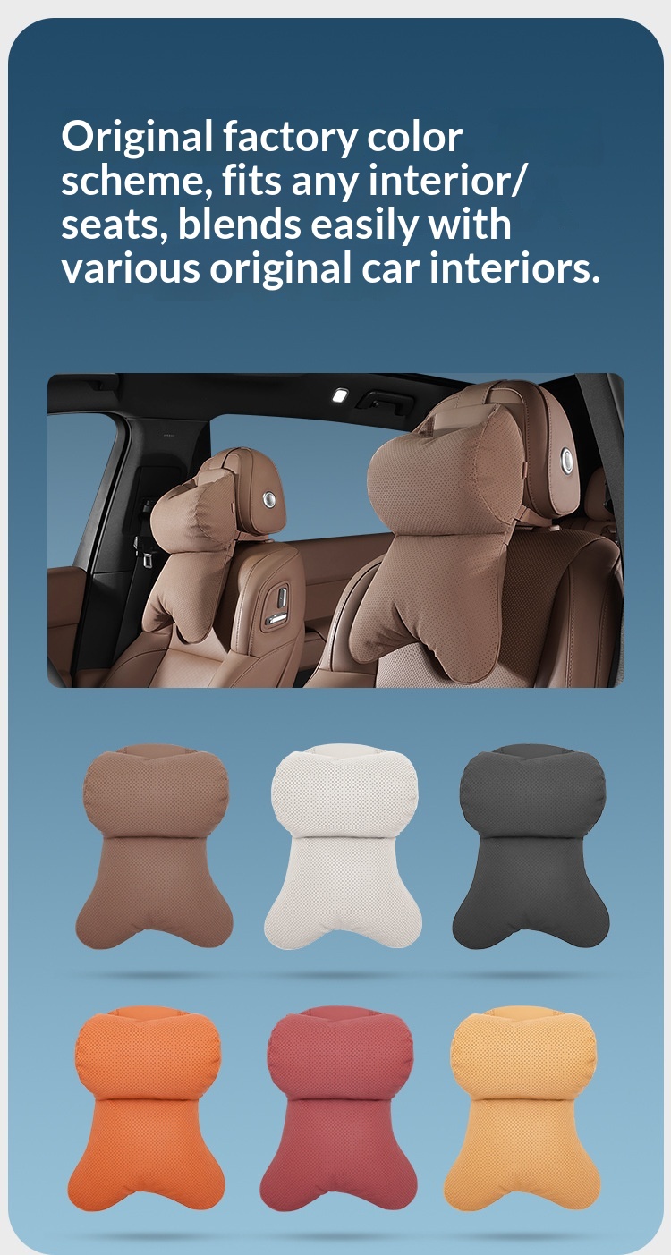 Car Neck Support Pillow For Driving Comfort And Ergonomic Relief_voghion.com
