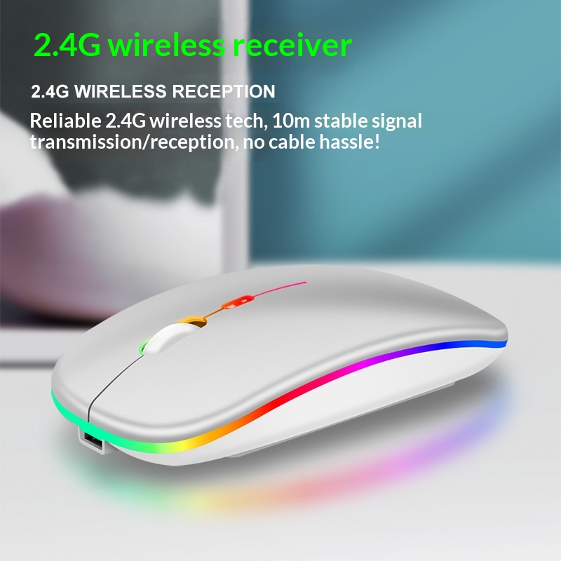 Cross-border Viper BM110 Wireless Charging Gaming For Desktop And Laptop, Office Use, Illuminated Silent Mouse_voghion.com